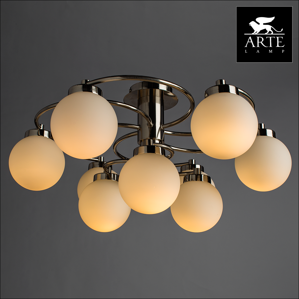 Светильник потолочный Arte Lamp Cloud A8170PL-9SS