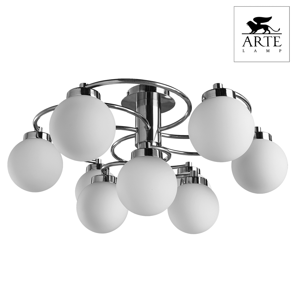 Светильник потолочный Arte Lamp Cloud A8170PL-9SS