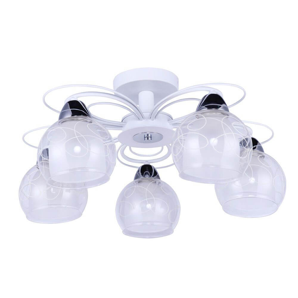 Светильник потолочный Arte Lamp Sansa A7585PL-5WH