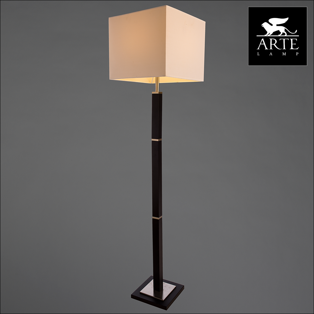 Светильник напольный Arte Lamp Waverley A8880PN-1BK