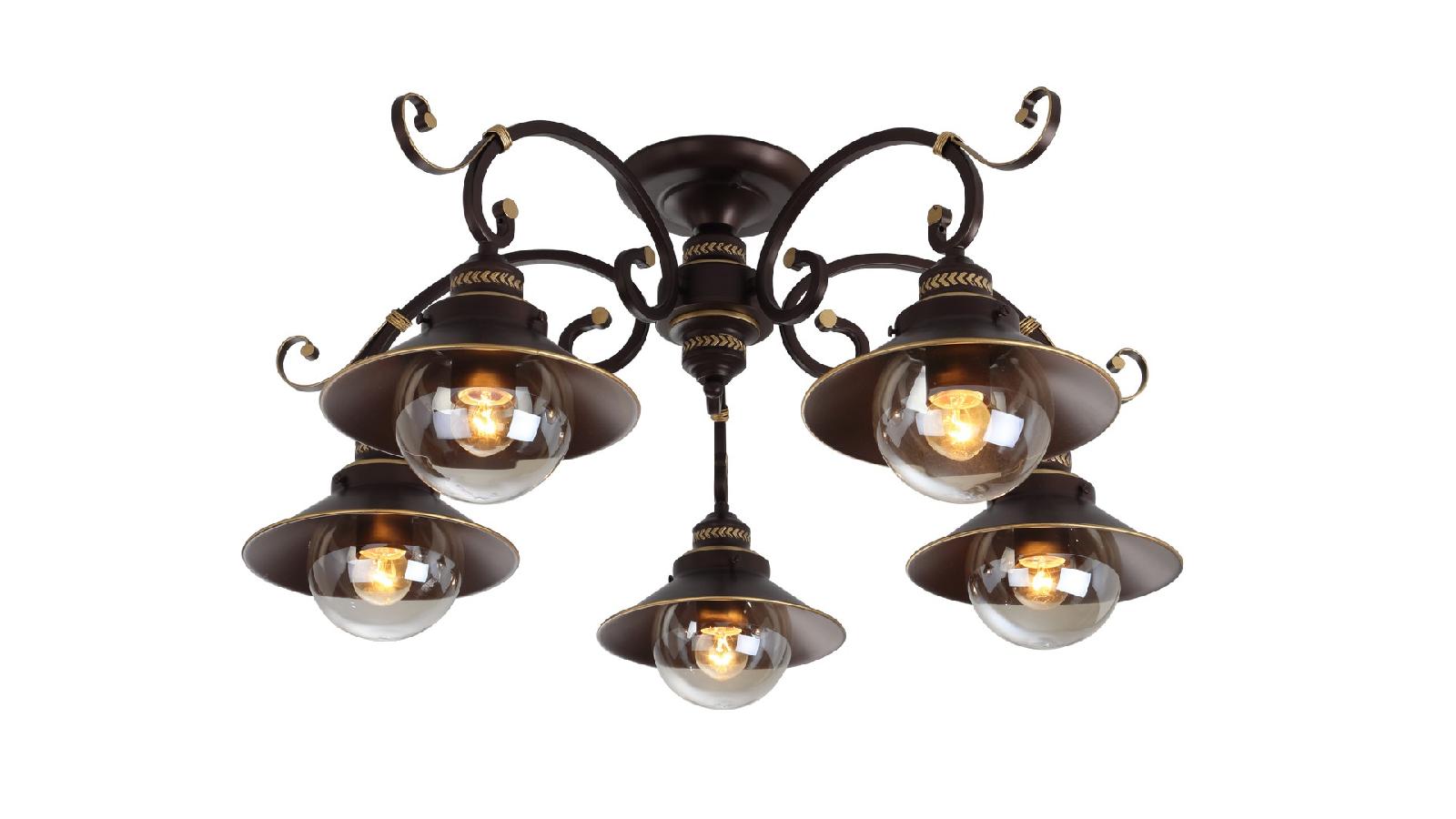 Светильник потолочный Arte Lamp Grazioso A4577PL-5CK