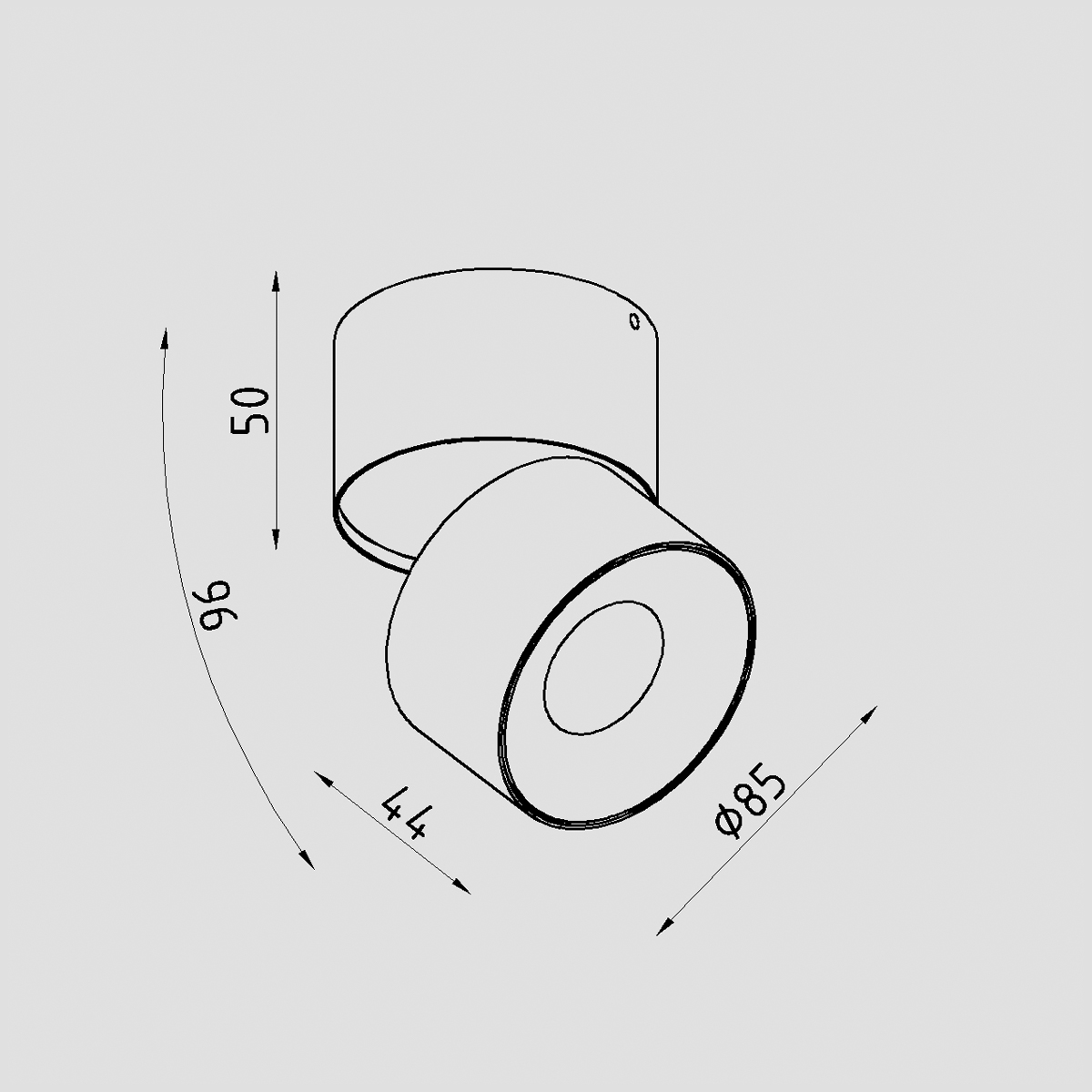 Светильник накладной Lighttech LTM07001 Washer 1230 40 B
