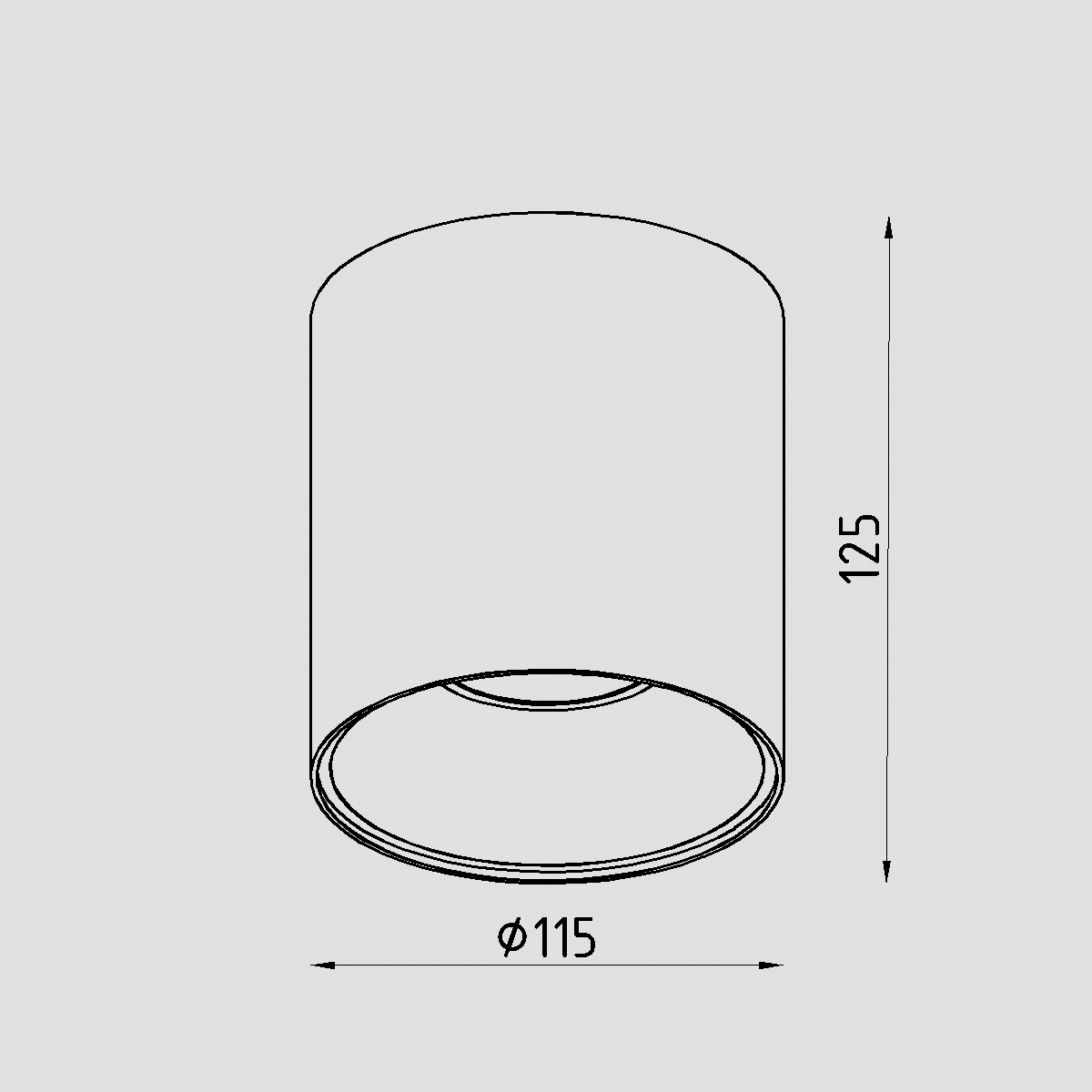 Светильник накладной Lighttech LTZ04011 Dolio 3030 30 B-B